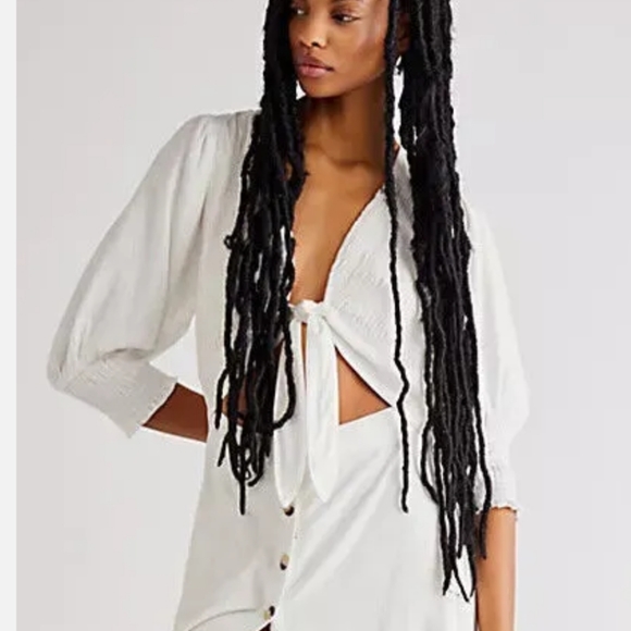 Free People String of Hearts Cut-Out Maxi Dress - Picture 15 of 16